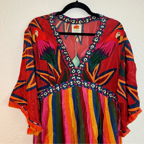 FARM RIO Macaw Show Maxi Dress - Picture 6 of 13